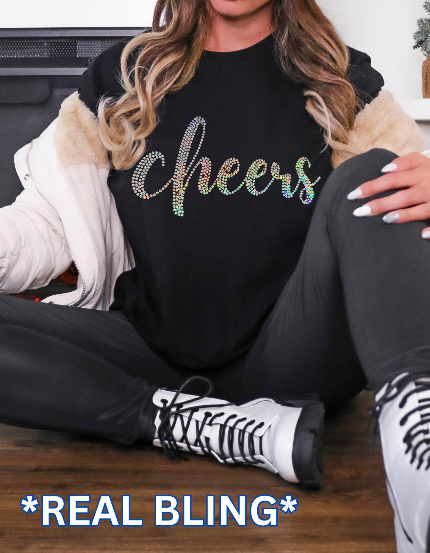 New Year’s Eve Cheers T Shirt- Gold or Silver