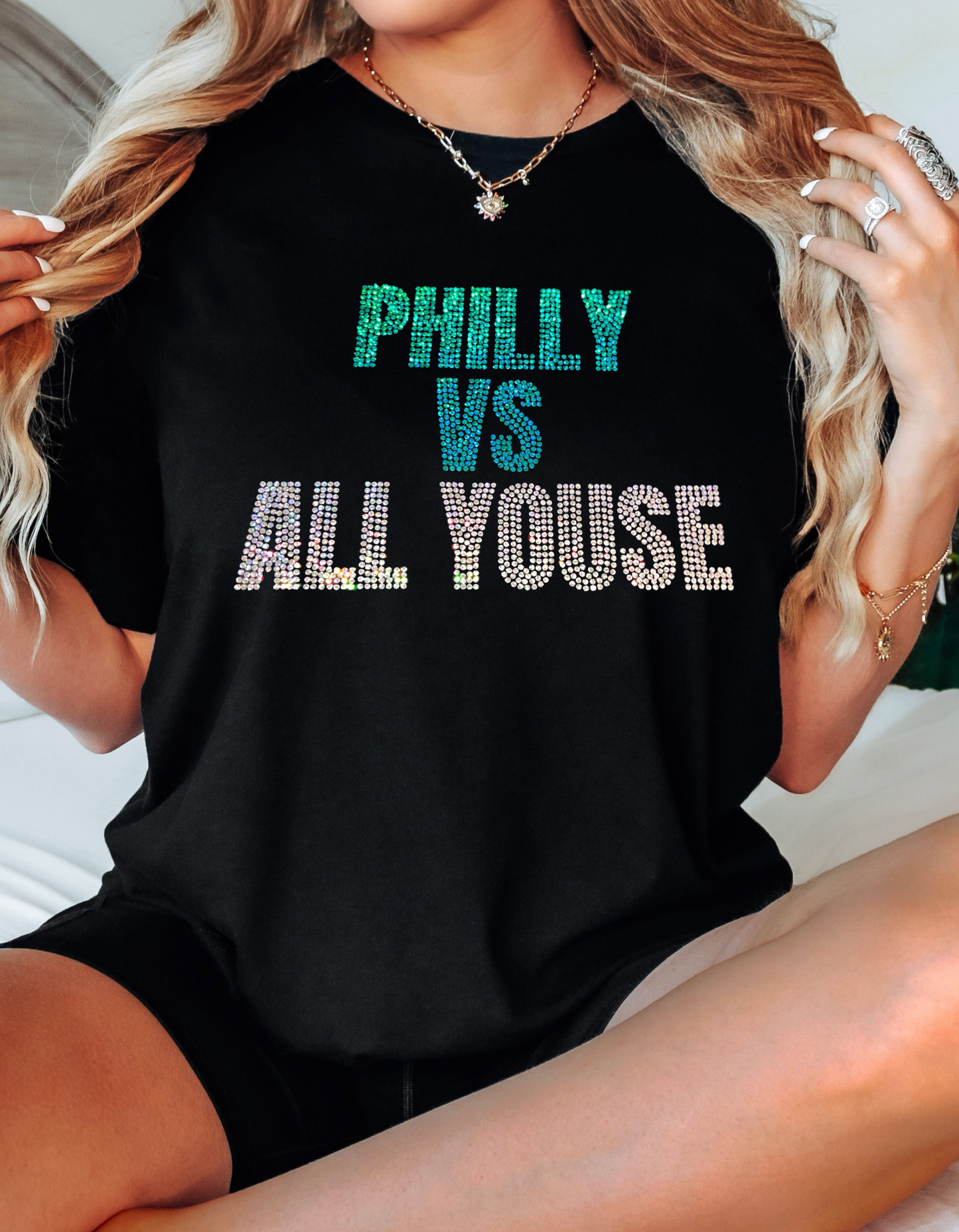 Philly Vs All Youse Shirt- Eagles Colors