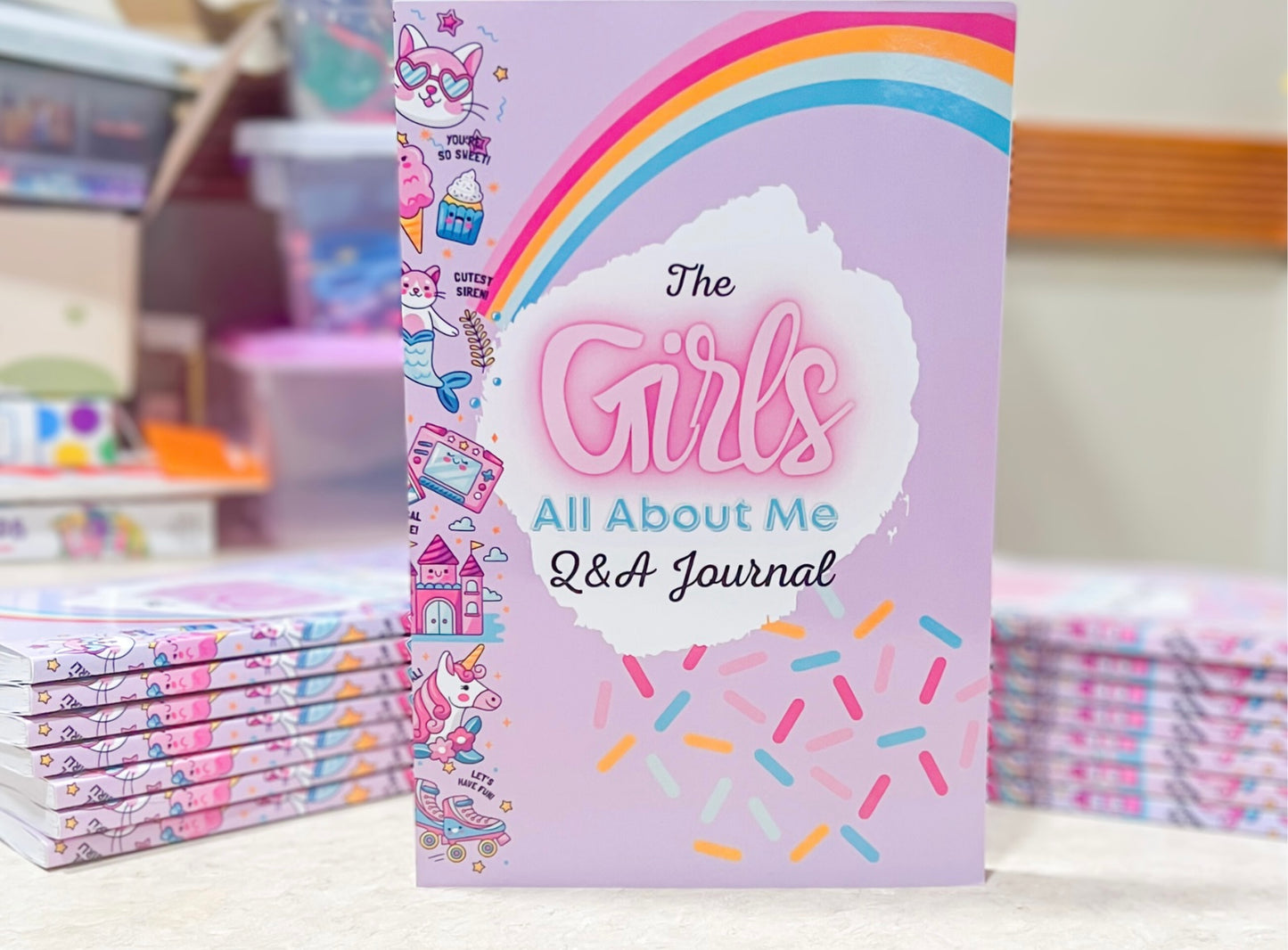 The Girls All About Me Q&A Journal