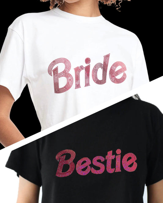 Barbie Inspired Bridal Party/Bachlorette Party Tees